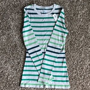 XS Long Sleeved stripped shirt